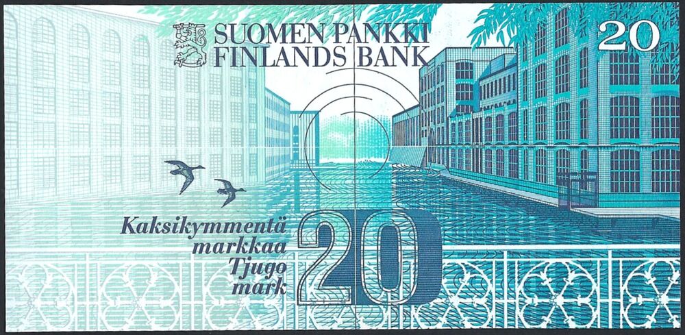 Finland - 20 Markkaa 1993 - Pick # 123 - UNC