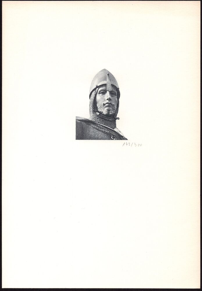  Bohemia & Moravia - Engraved vignette for 1000 Kronen 1942 - Pick # 13/14/15 - UNC