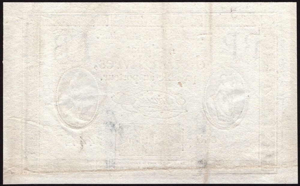 France - 10 Livres 1792 - Pick # A66b - VF+