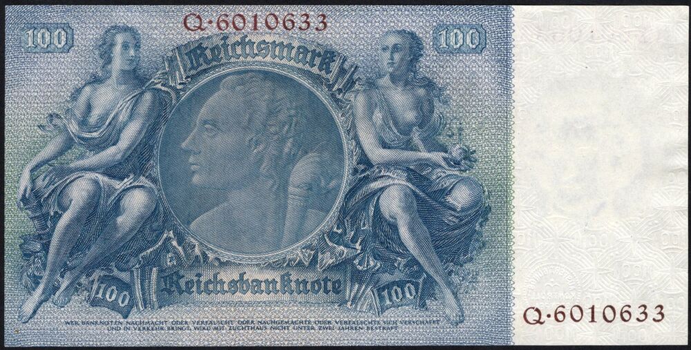 Germany - 100 Reichsmark 1935 - Pick # 183a - UNC