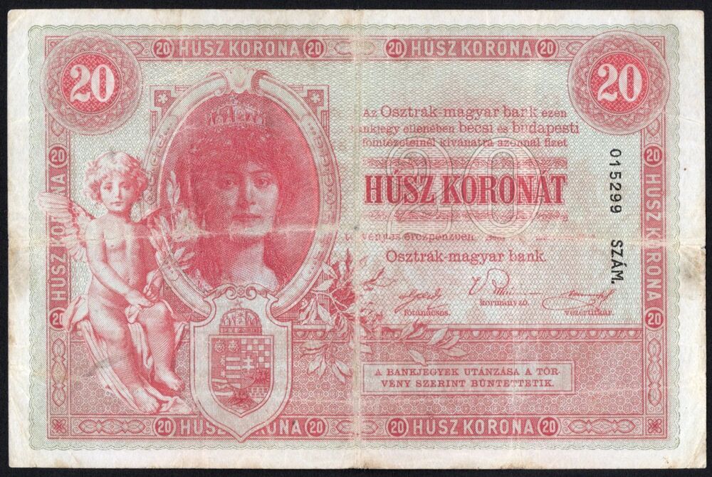 Austria - 20 Kronen 1900 - Pick # 5 - Fine