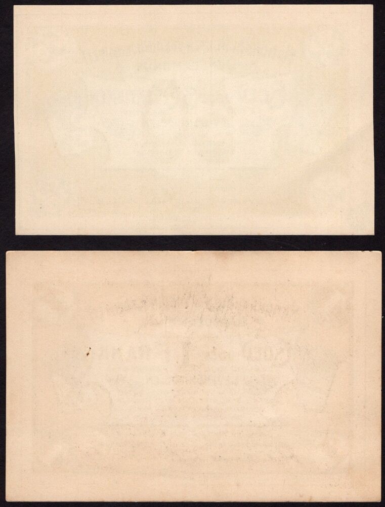 Belgium, Dendermonde - 50 Centiemen & 1 Frank WWI - XF