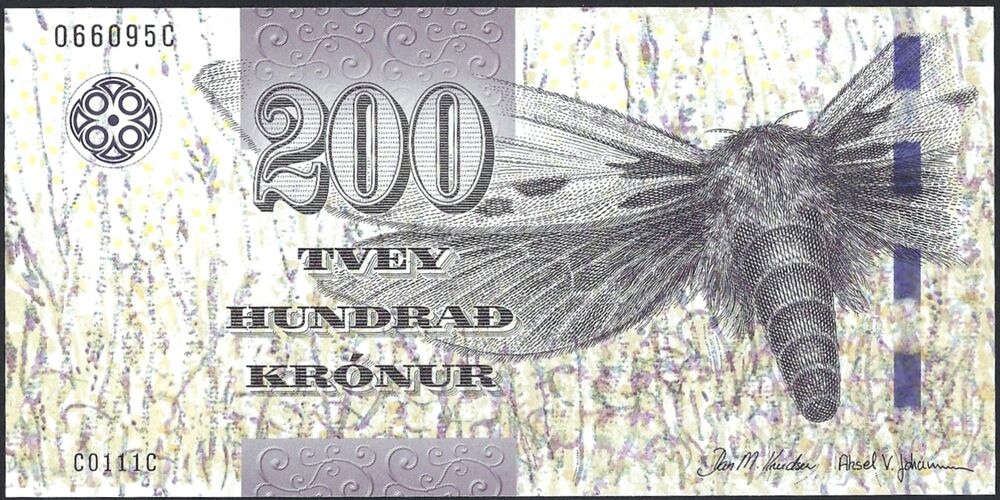 Faroe Islands - 200 Kronur 2011 - Pick # 31 - UNC