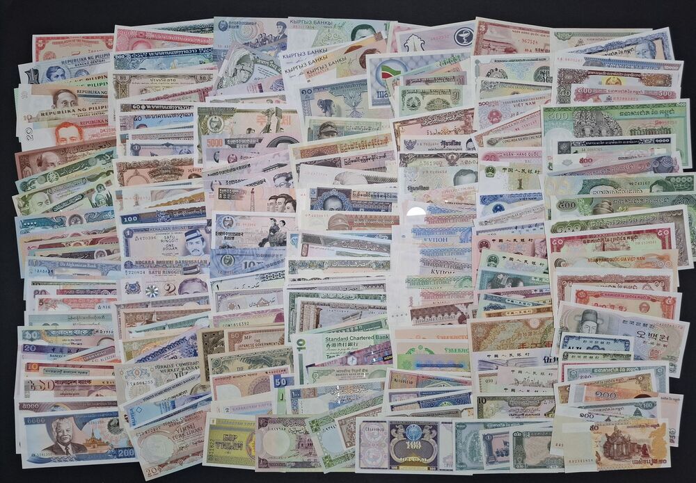  Asia - Group of 237 notes - AU/UNC