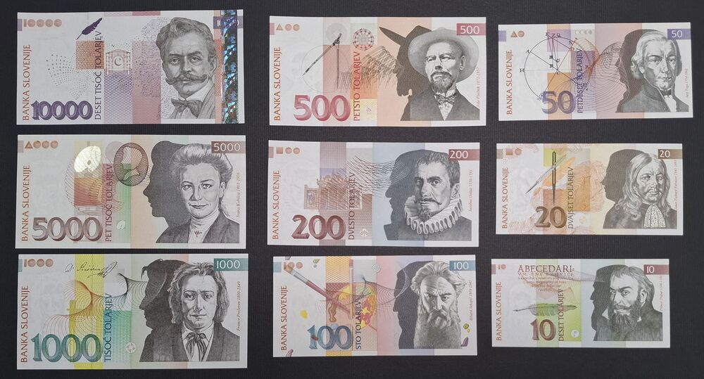 Slovenia - Complete Series 1992/2005 - In Folder - UNC