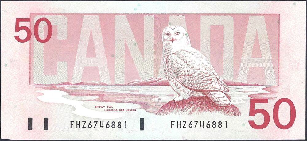 Canada - 50 Dollars 1988 - Pick # 98d - XF
