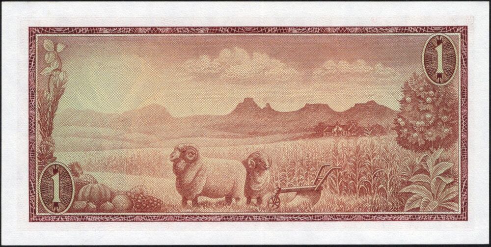 South Africa - 1 Rand 1966 - Pick # 109a - UNC