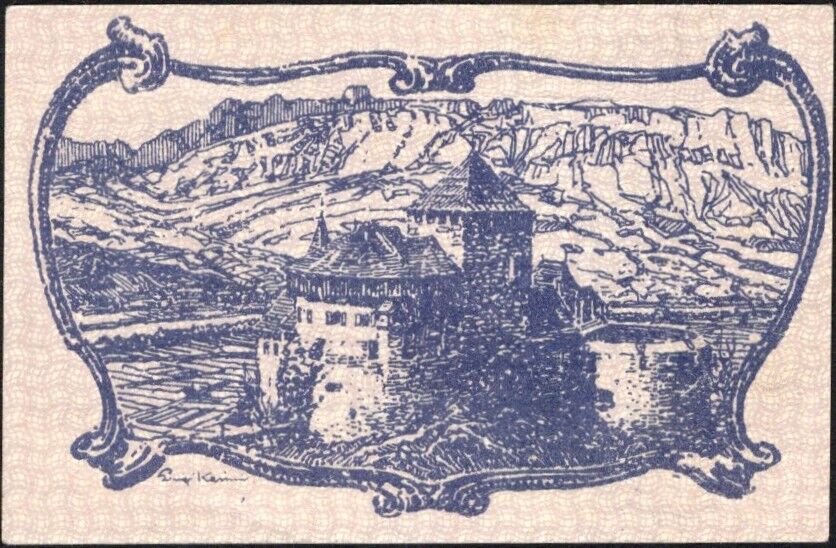 Liechtenstein - 20 Heller 1920 - Pick # 2 - XF