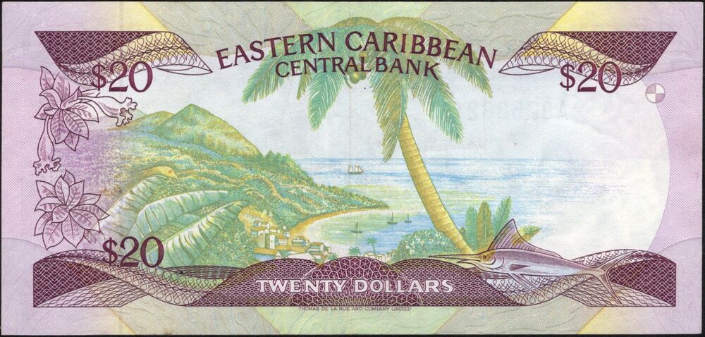 Grenada - 20 Dollars 1986 - Pick # 19g - VF