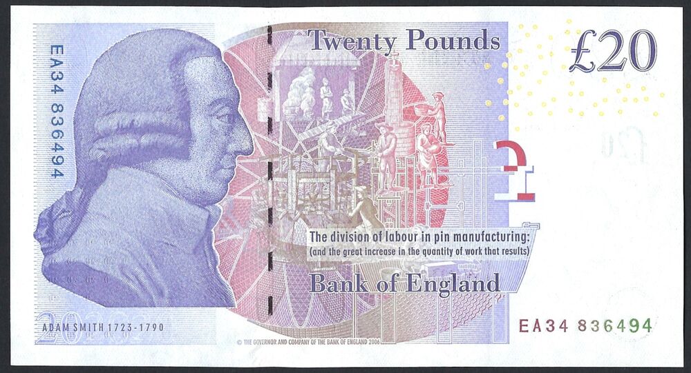 Great Britain - 20 Pounds 2006 - Pick # 392a - UNC