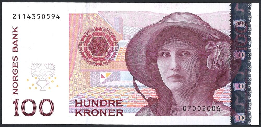 Norway - 100 Kroner 2004 - Pick # 49b - UNC