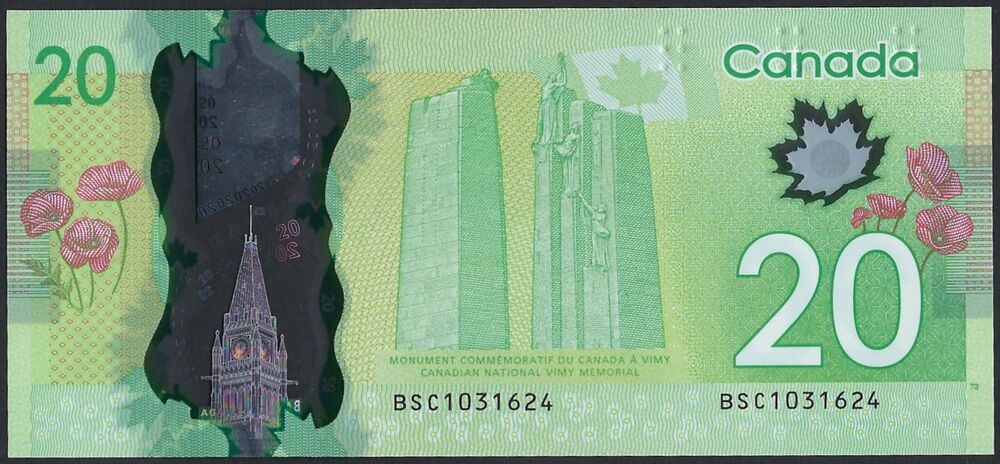Canada - 20 Dollars 2012 - Pick # 108a - UNC