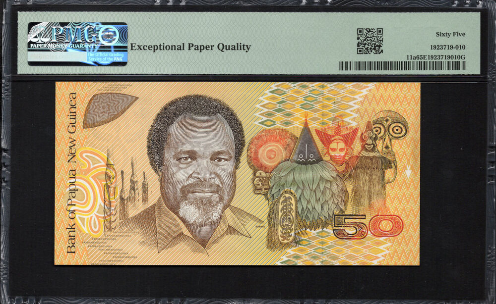 Papua New Guinea - 50 Kina ND (1989) - Pick # 11a - PMG 65 EPQ
