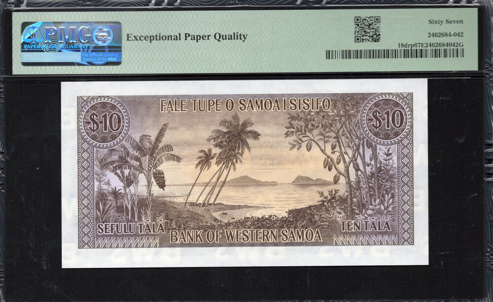 Western Samoa - 10 Tala 2020 - Pick # 18drp - PMG 67 EPQ