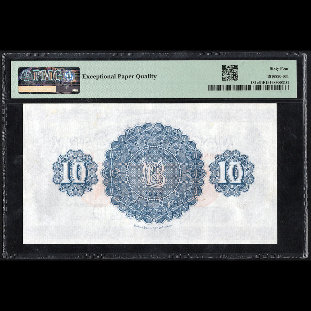Northern Ireland - 10 Pounds 1942 - Pick # 181c - PMG 64 EPQ