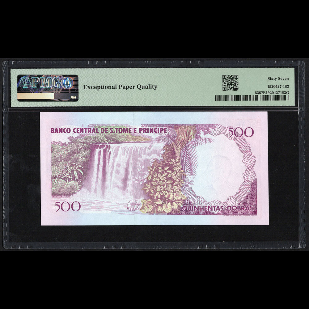 Saint Thomas & Prince - 500 Dollars 1993 - Pick # 63 - PMG 67 EPQ