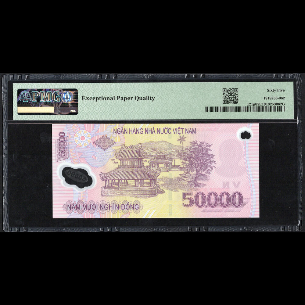 Vietnam - 50.000 Dong 2022 - Pick # 121p - PMG 65 EPQ 