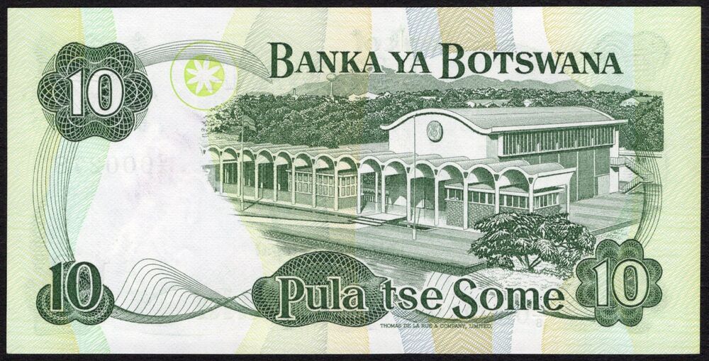 Botswana - 10 Pula 1982 - Pick # 9a - UNC