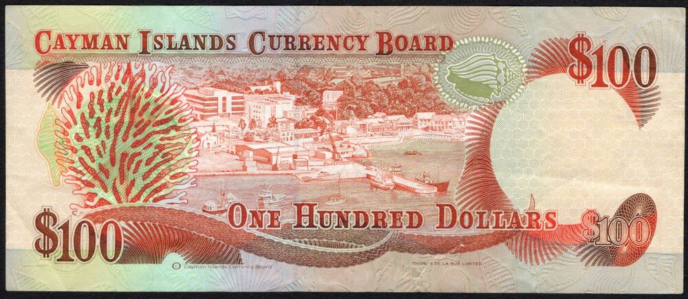 Cayman Islands - 100 Dollars 1996 - Pick # 20 - VF
