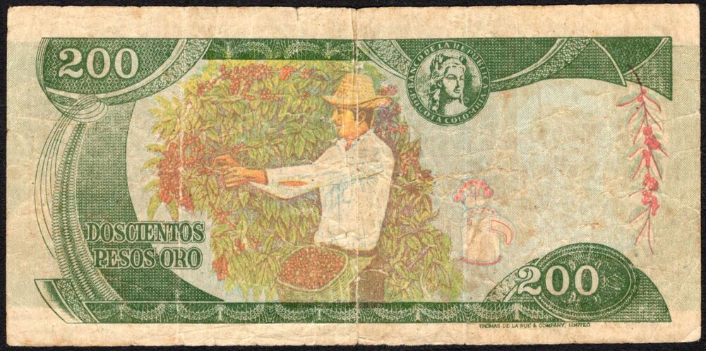 Colombia - 200 Pesos Oro 1974 - Pick # 417a - Forgery - Fine