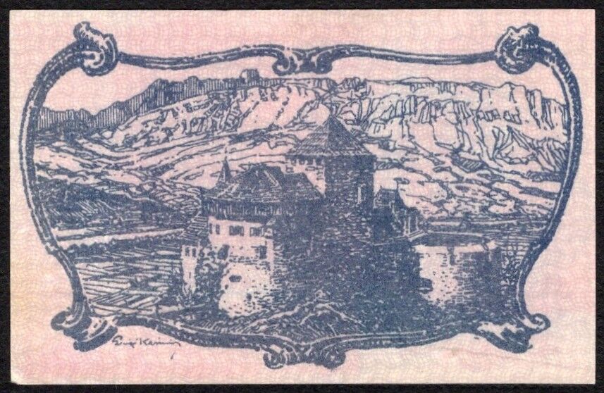 Liechtenstein - 20 Heller 1920 - Pick # 2 - XF