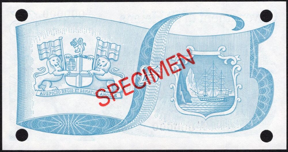 Saint Helena - 5 Pounds 1998 - Pick # 11s - Specimen - UNC