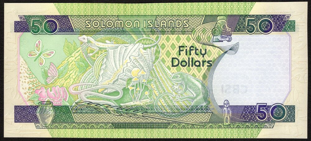 Solomon Islands - 50 Dollars ND 2001 - Pick # 24 - UNC