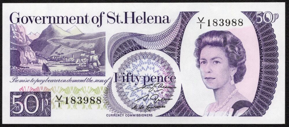 Saint Helena - 50 Pence 1979 - Pick # 5 - UNC