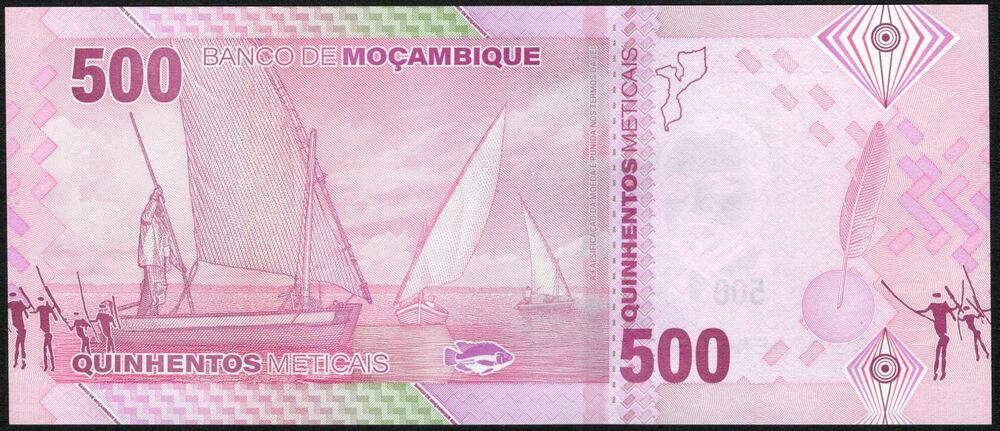 Mozambique - 500 Meticais 2024 - Pick # 159 - UNC