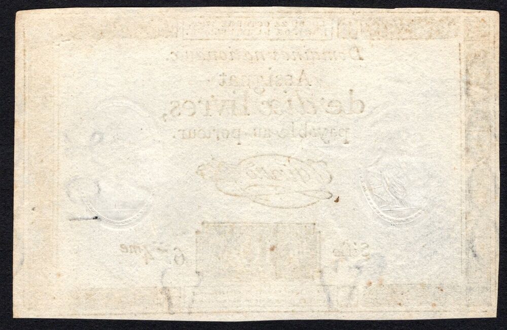 France - 10 Livres 1792 - Pick # A66a - AU