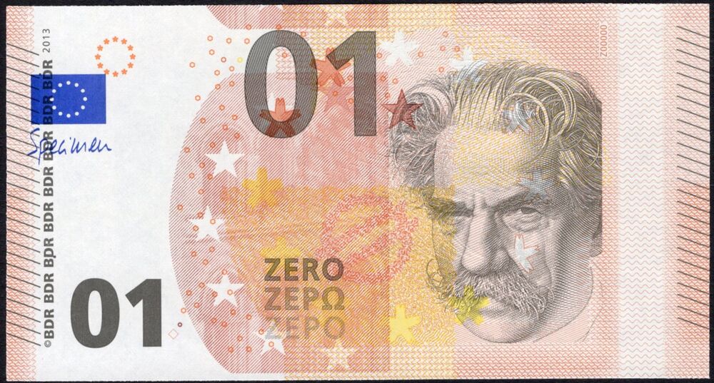 Germany - Test Note Albert Schweitzer 2013 - Pick # NL - UNC