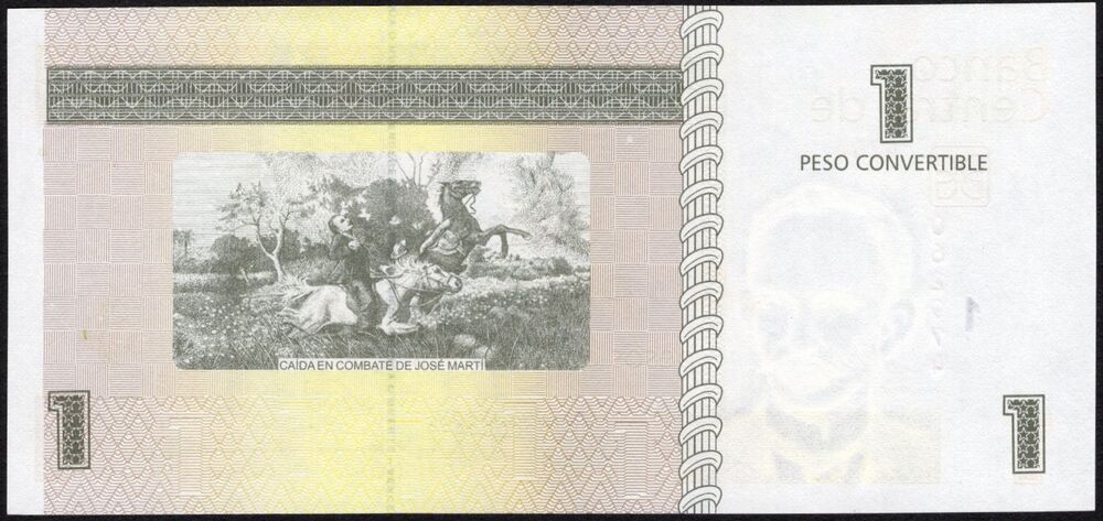 Cuba - 1 Peso Convertible 2013 - Pick # FX46* - Replacement - UNC