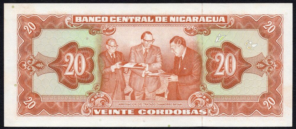 Nicaragua - 20 Cordobas 1978 - Pick # 129 - UNC