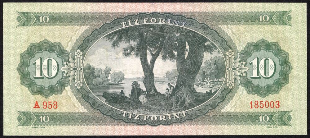 Hungary - 10 Forint 1962 - Pick # 168c - UNC