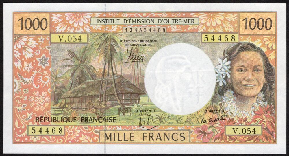 French Pacific Territories  - 1000 Francs 1992/2013 - Pick # 2m - UNC