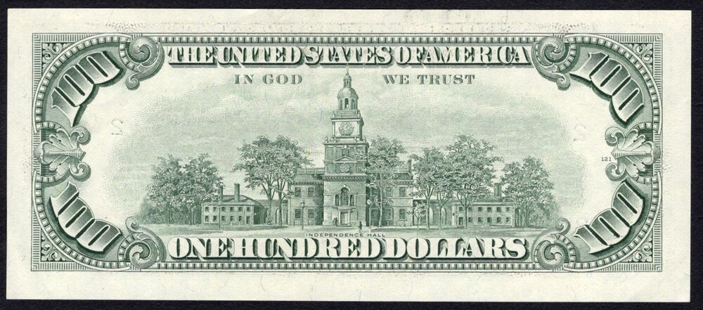 USA - 100 Dollars 1988 - Pick # 485 - AU