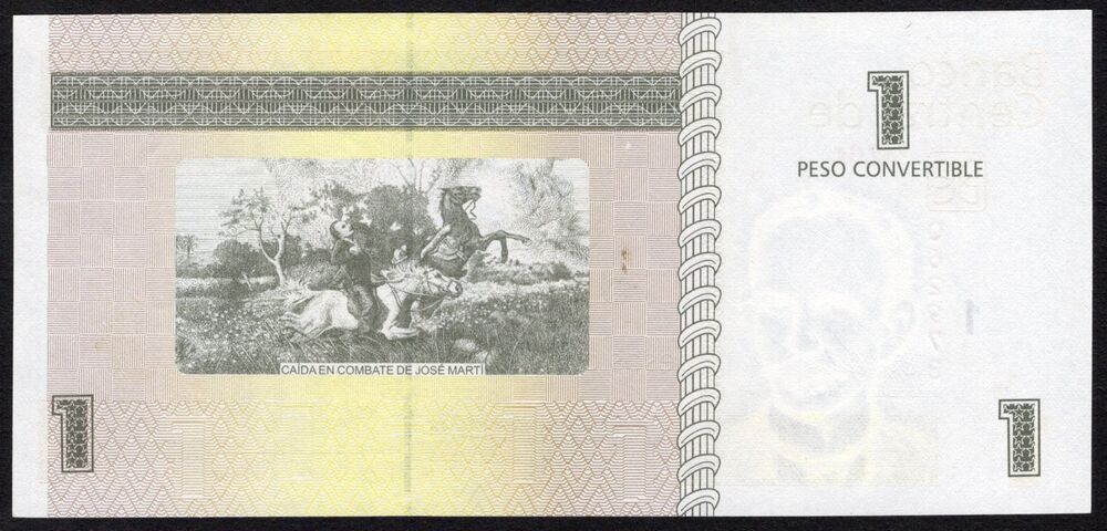 Cuba - 1 Peso Convertible 2013 - Pick # FX46* - Replacement - UNC