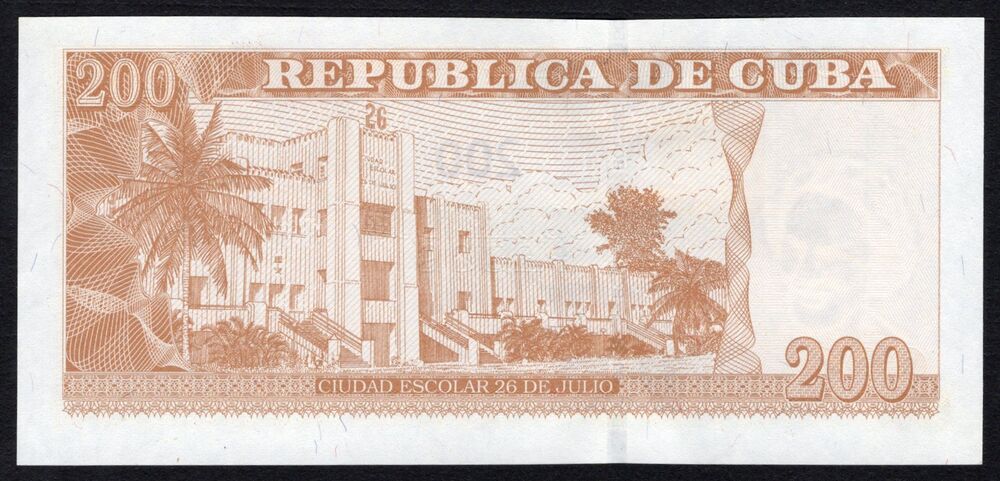 Cuba - 200 Pesos 2010 - Pick # 130* - Replacement - UNC