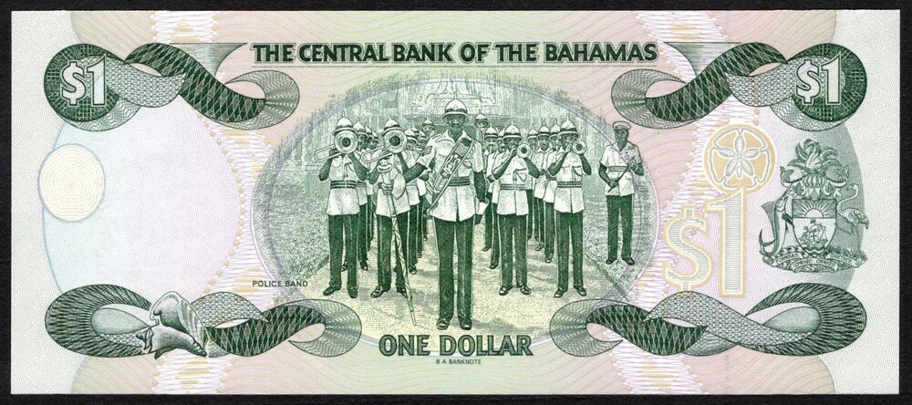 Bahamas - 1 Dollar 1996 - Pick # 57 - UNC