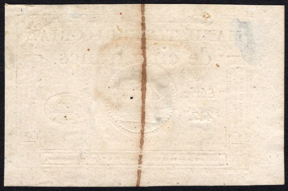 France - 5 Francs 1796 - Pick # A87c - AU