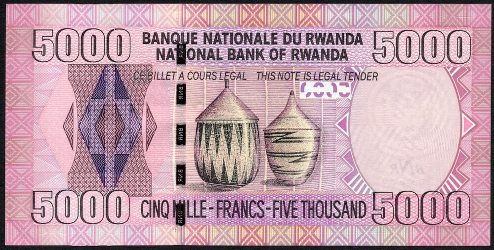 Rwanda - 5000 Francs 2009 - Pick # 37 - AU