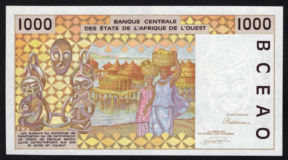 Mali - 1000 Francs 1993 - Pick # 411Dc - UNC