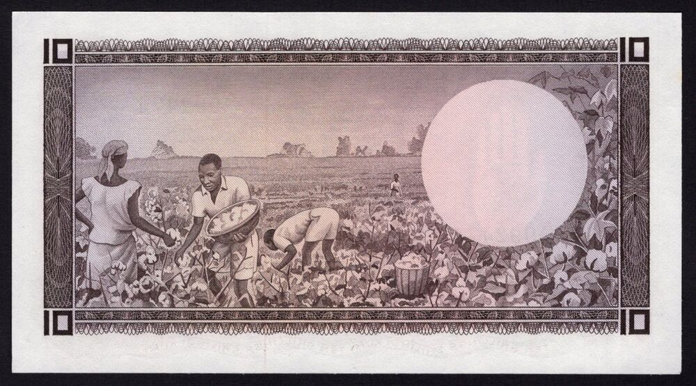 Uganda - 10 Shillings 1966 - Pick # 2 - UNC-