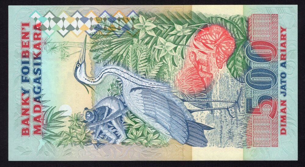 Madagascar - 2500 Francs 1993 - Pick # 72A - UNC