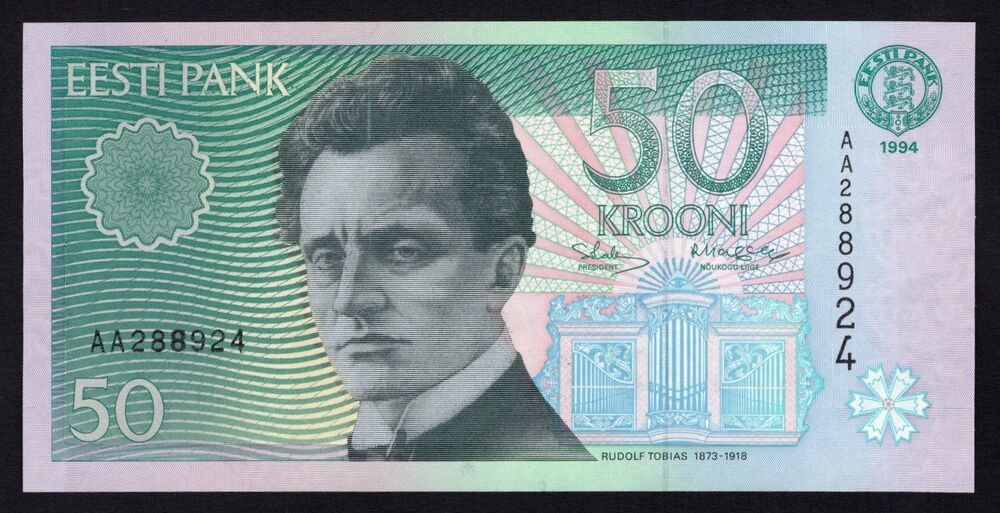 Estonia - 50 Krooni 1994 - Pick # 78a - AU