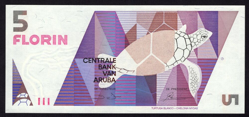 Aruba - 5 Florin 1990 - Pick # 6 - UNC