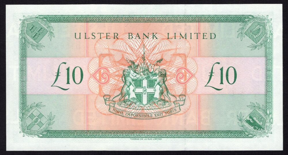 Ireland, Northern - 10 Pounds 1997 - Pick # 336a - UNC
