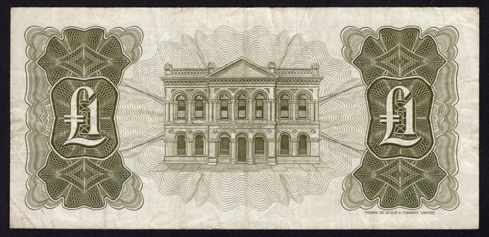 Ireland, Northern - 1 Pound 1970 - Pick # 245 - F/VF