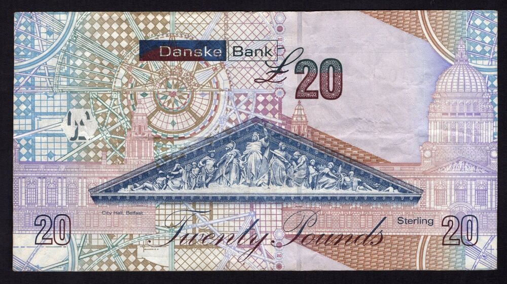 Ireland, Northern - 20 Pounds 2012 - Pick # 213a - F/VF