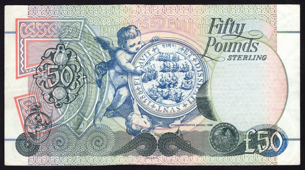 Ireland, Northern - 50 Pounds 1998 - Pick # 138a - VF